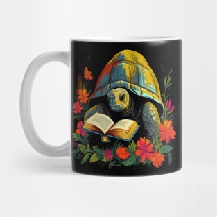 Tortoise Reads Book Mug